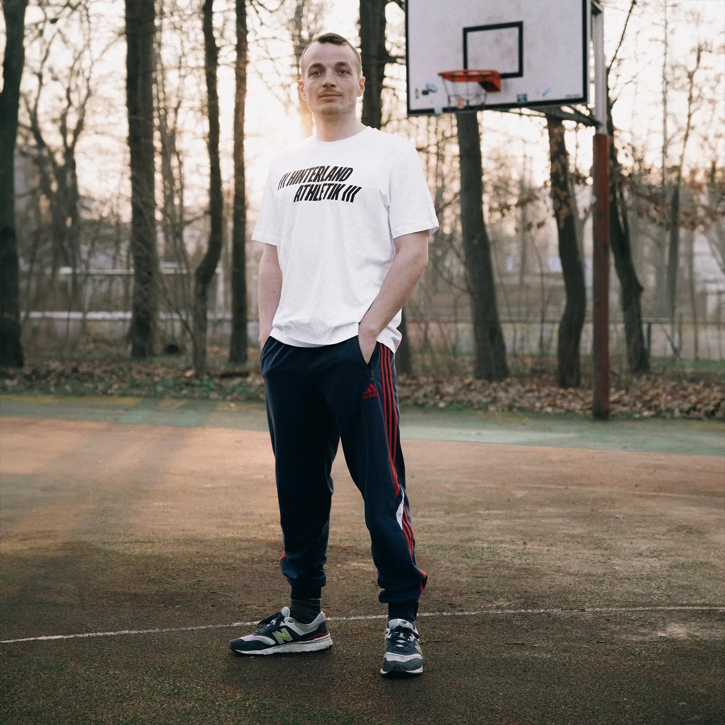 Standard Logo T-Shirt weiß