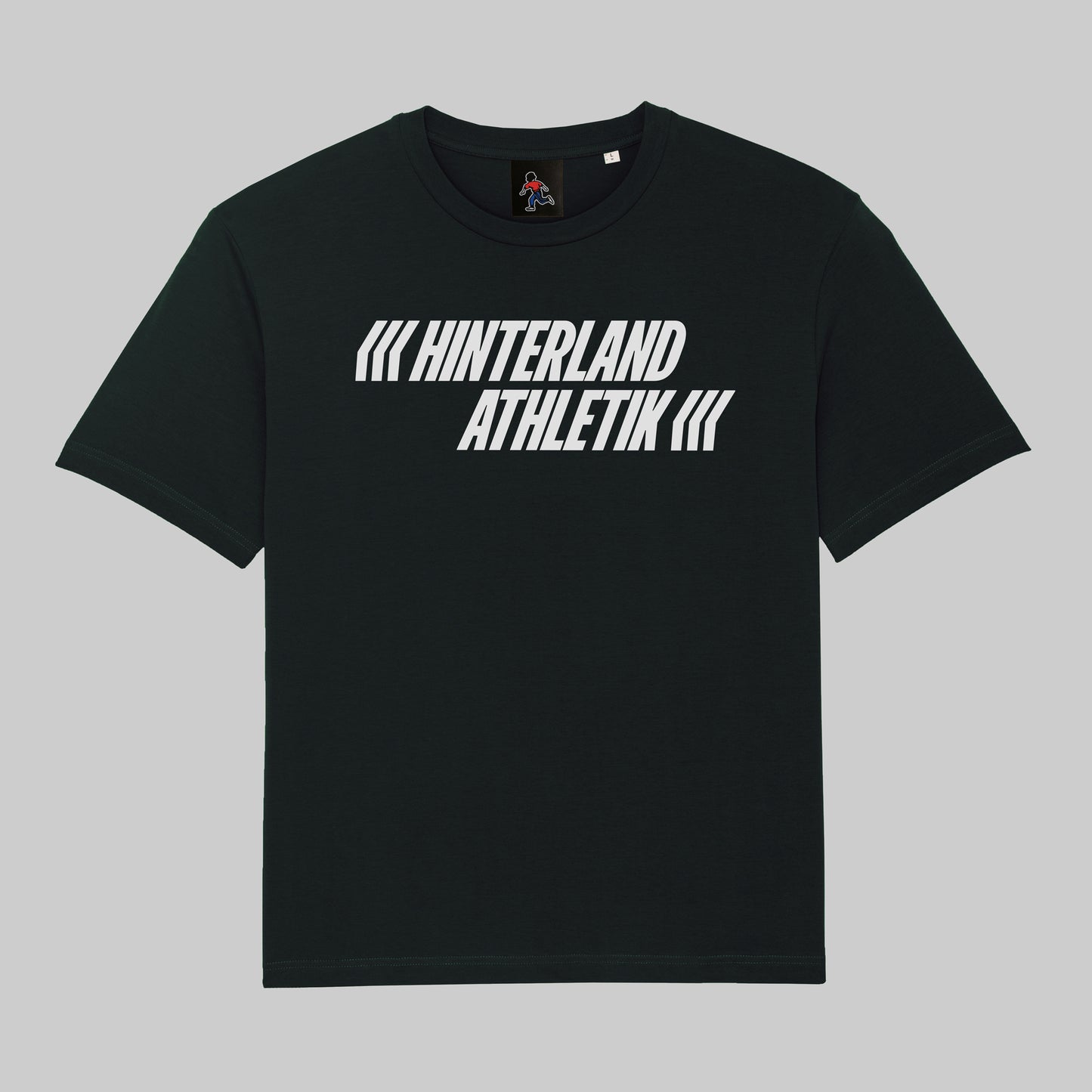 Hinterland Athletik T-Shirt schwarz liegend