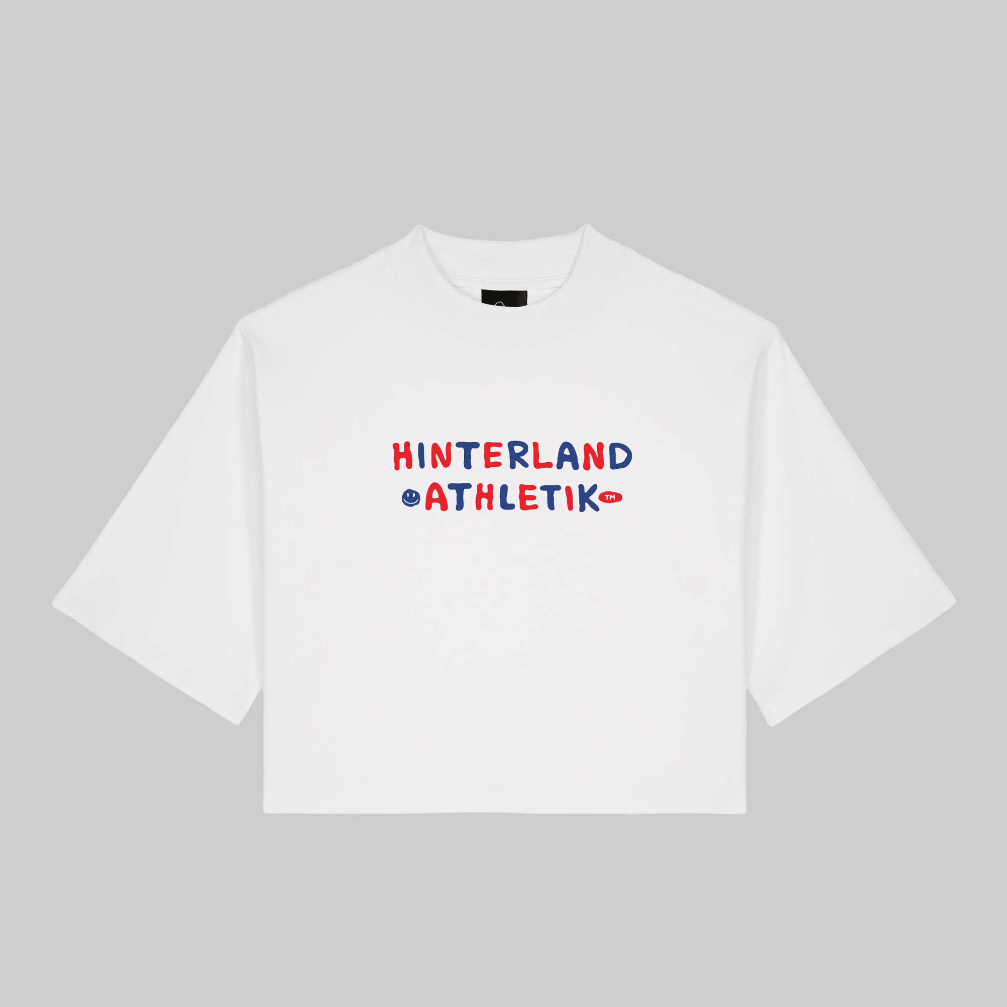 'Smiley' Crop T-Shirt