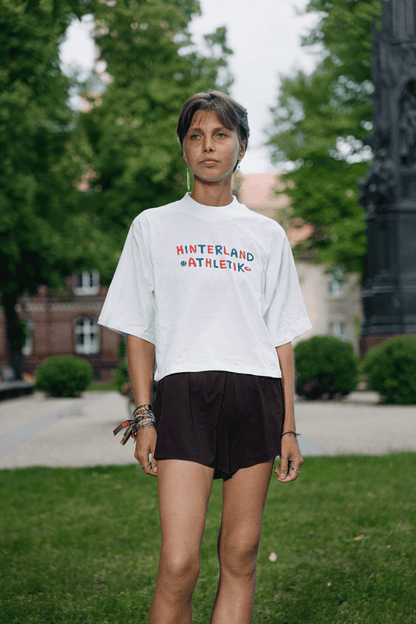'Smiley' Crop T-Shirt